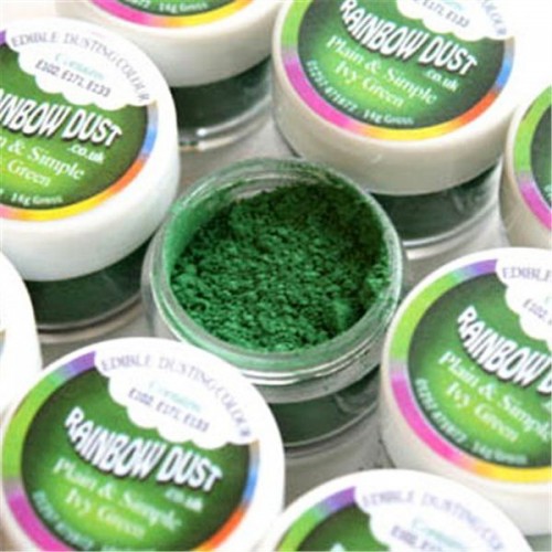 Puderfarbe Rainbow dust - efeugrün - Ivy Green