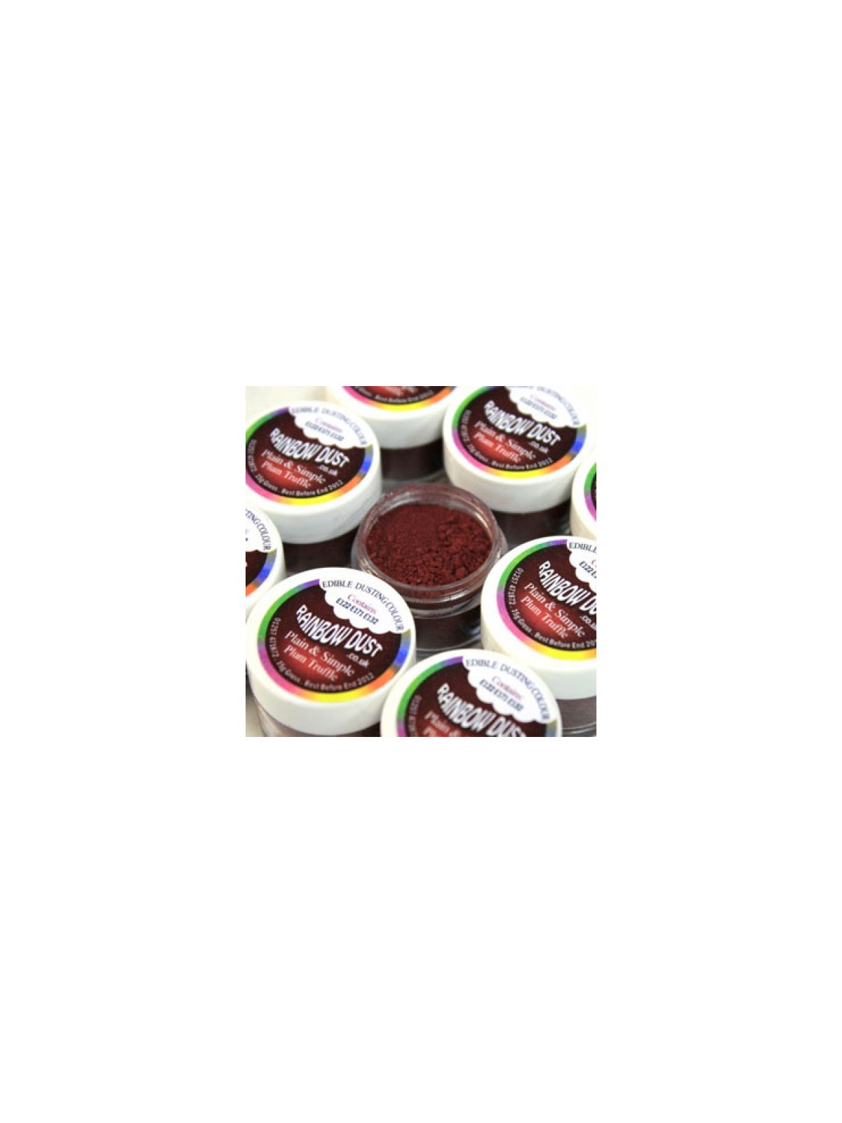 Dust paint plum Rainbow - Plum Truffle