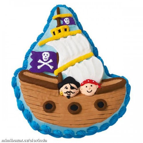 Cake form - Pirate ship