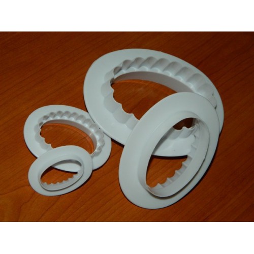 Cookie cutters - double-sided ovals