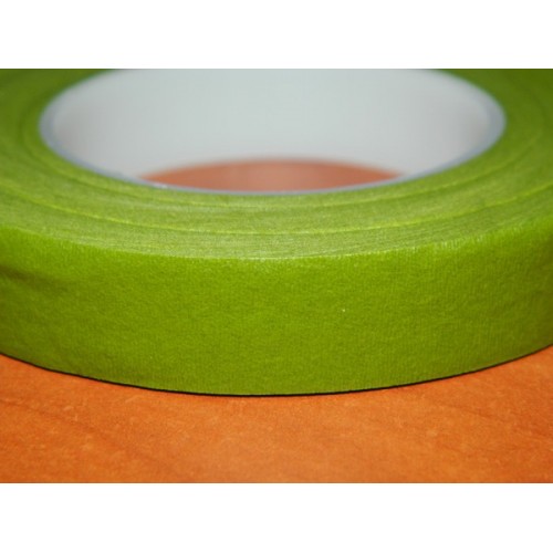 Aranžovacia ovinovacia páska - svetlá zelená 13mm