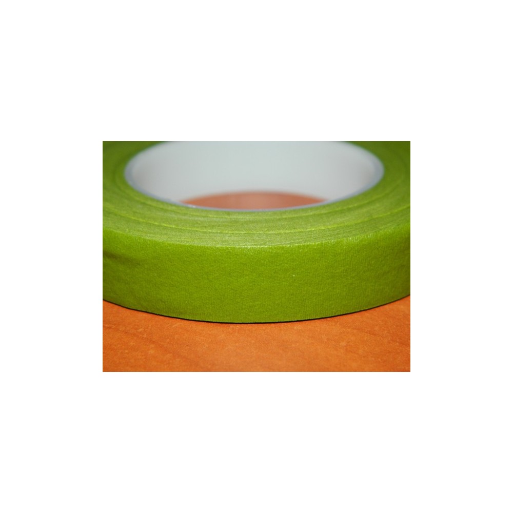 Aranžovacia ovinovacia páska - svetlá zelená 13mm
