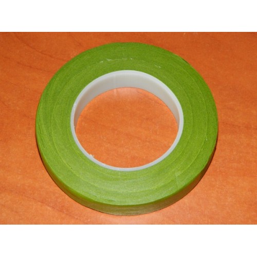 Aranžovací ovinovací páska - světlá zelená 13mm