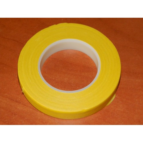 Arranging wrapping tape - yellow 13mm.