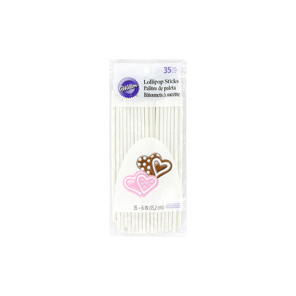 Wilton Lollipop Sticks 15cm / 35pcs