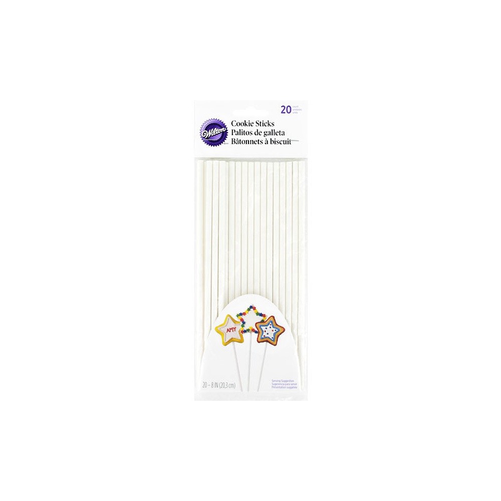 Wilton Lollipop Sticks 20cm / 25pcs