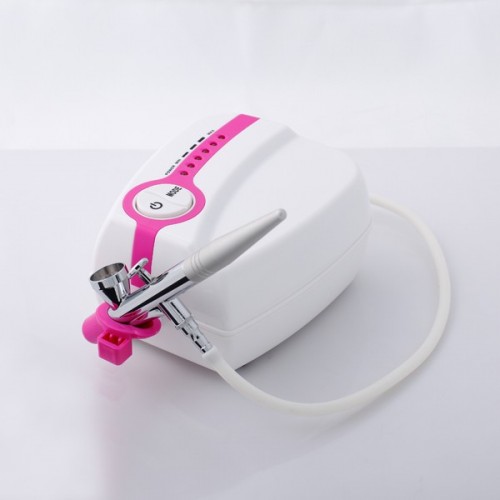 Airbrush kit - white/pink 25PSI