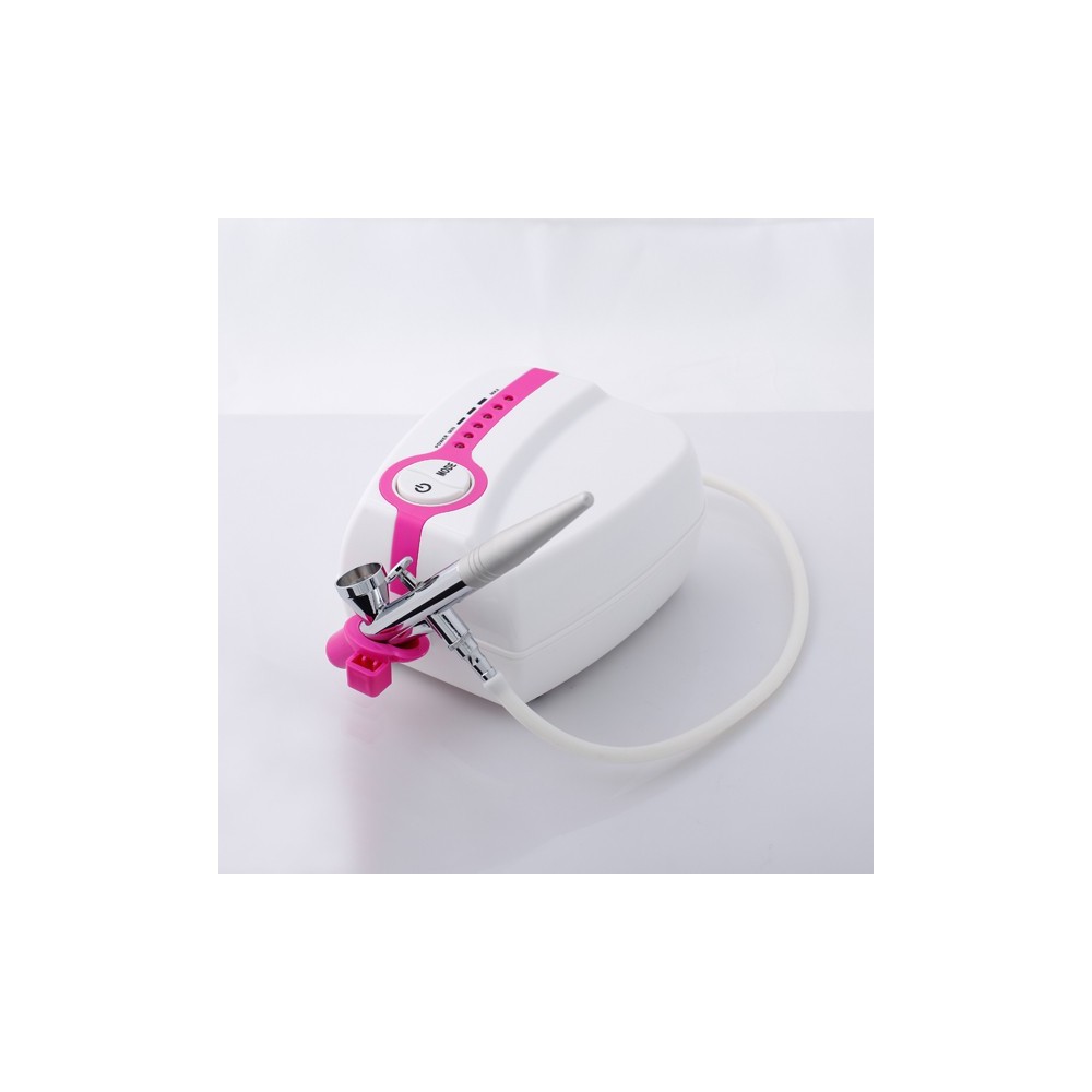 Airbrush kit - white/pink 25PSI