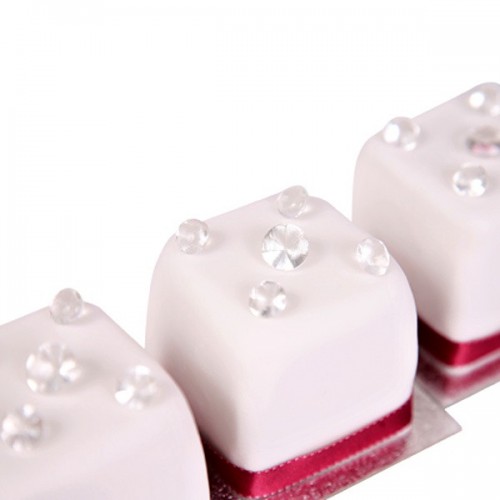 House of Cake - priezračné jedlé želé diamanty 10mm