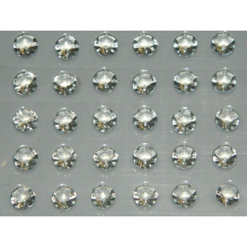 House of Cake - Transparent edible jelly diamonds 10mm