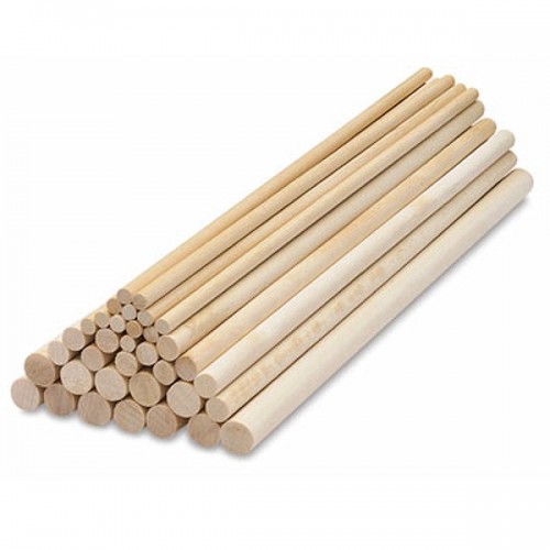 PME wooden cake dowels 12pcs