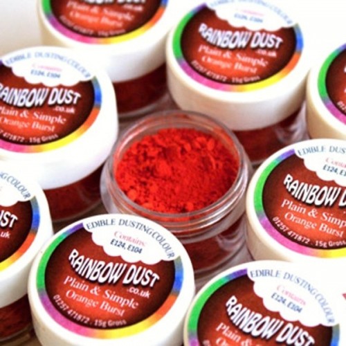 Rainbow Dust Powder Colour - Orange Burst 2.5g