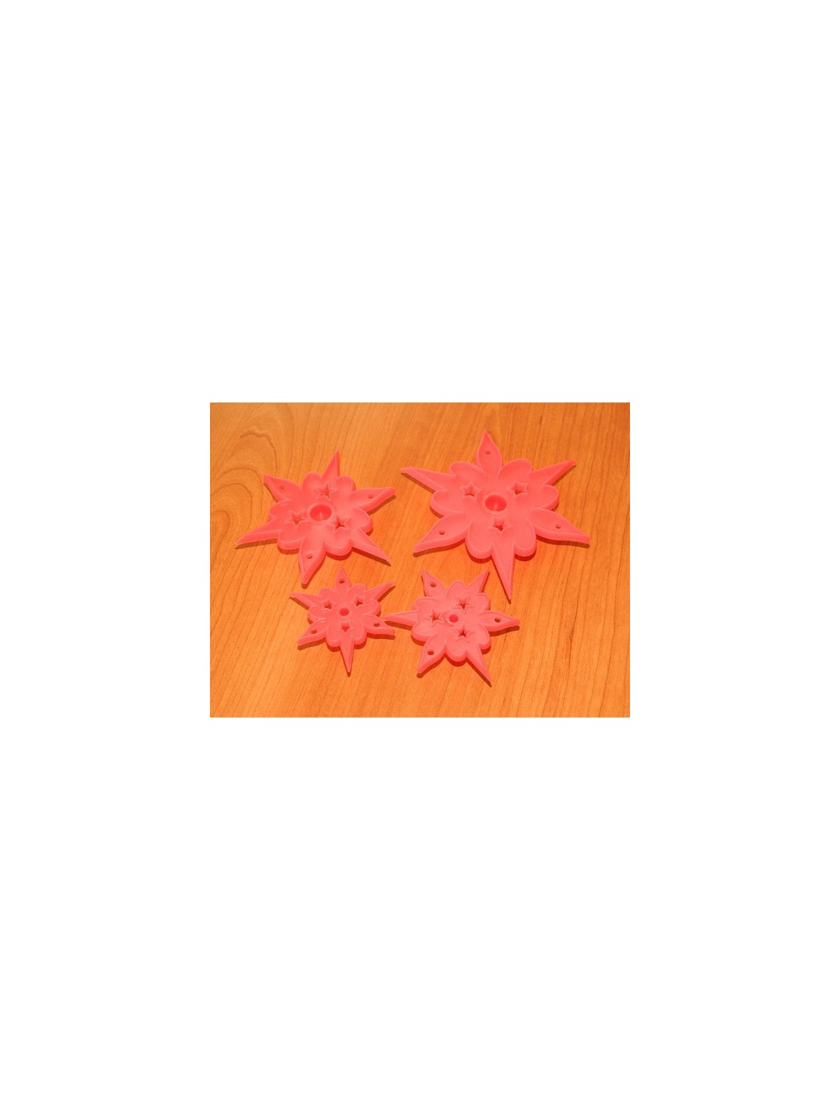 Set of cookie cutters - lace stars