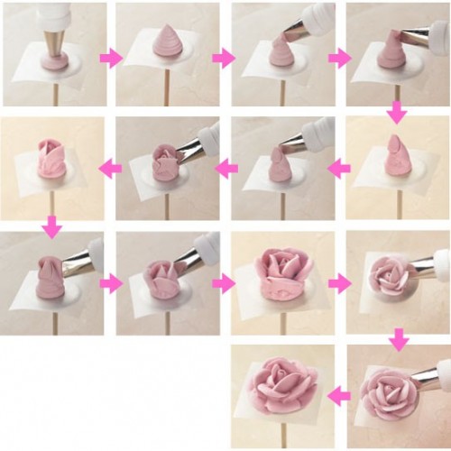 Wilton petal decorating tip - #102 rose petal