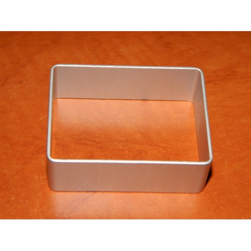 Metal cookie cutter rectangle