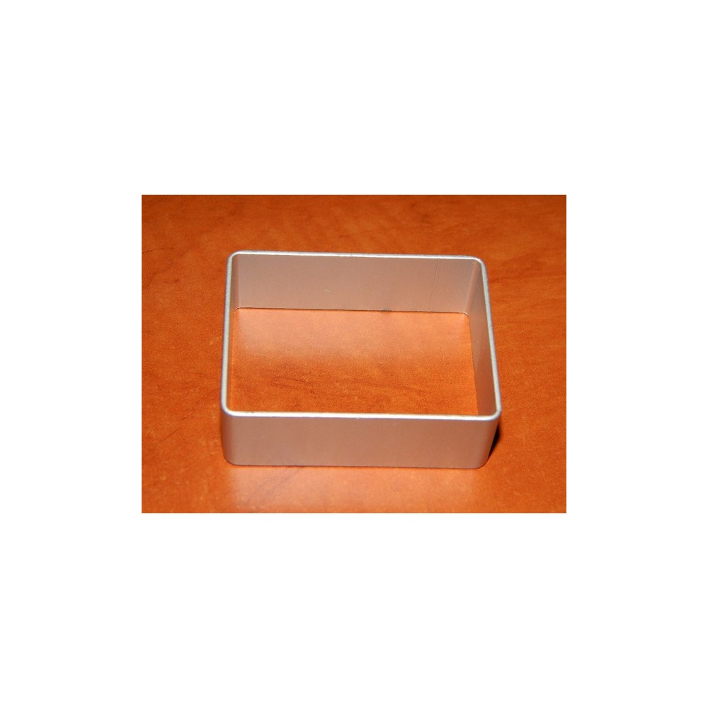 Metal cookie cutter rectangle