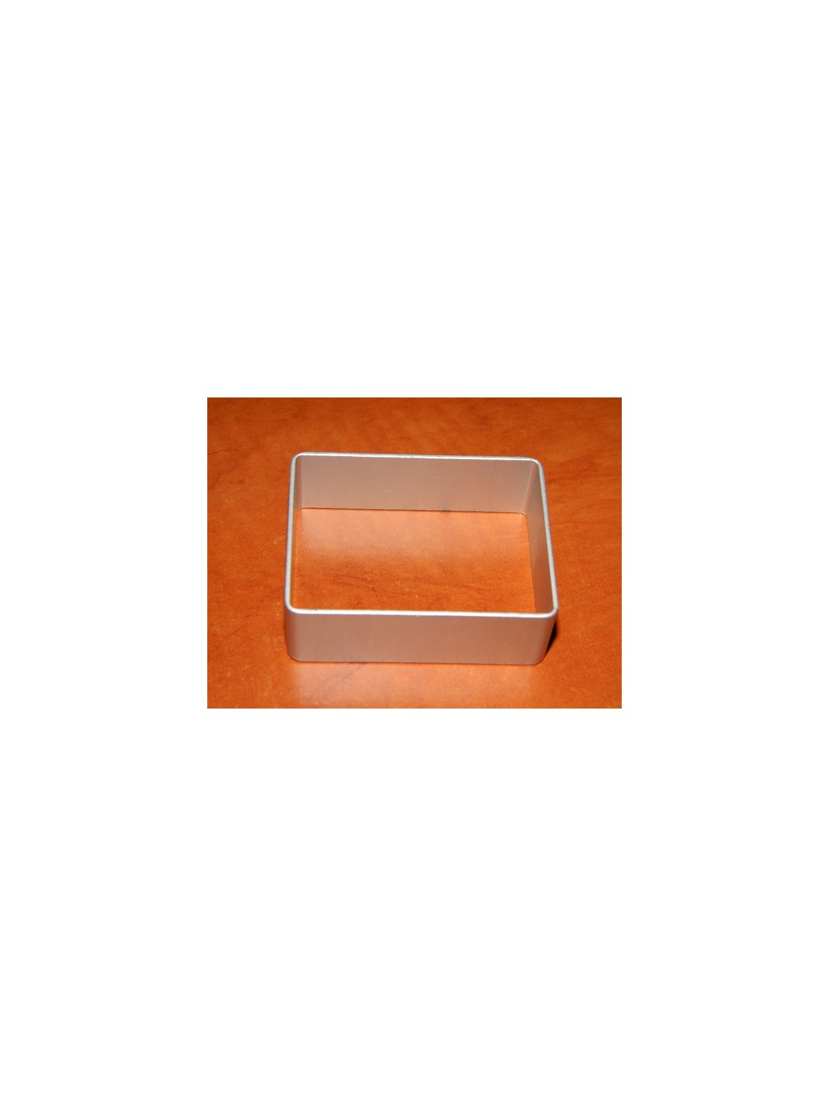 Metal cookie cutter rectangle