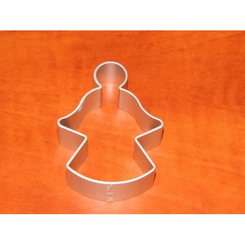 Metal cookie cutter doll