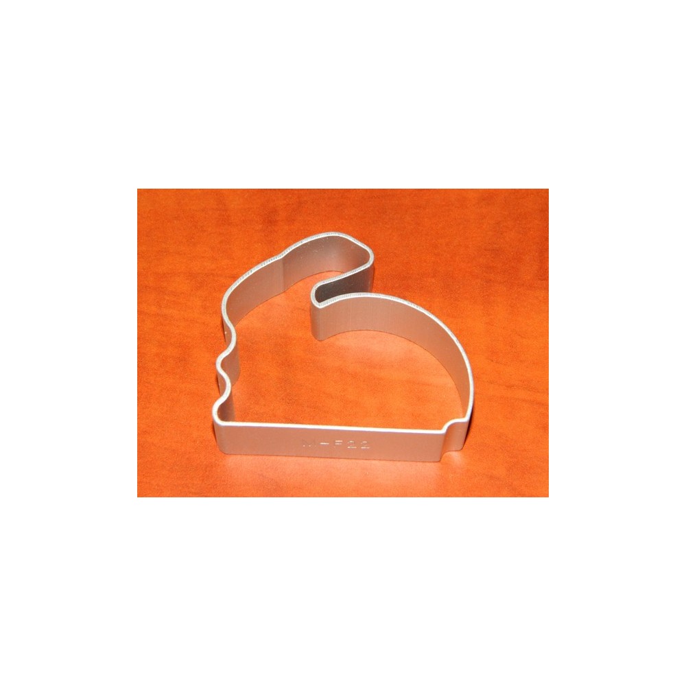 Metal cookie cutter rabbit