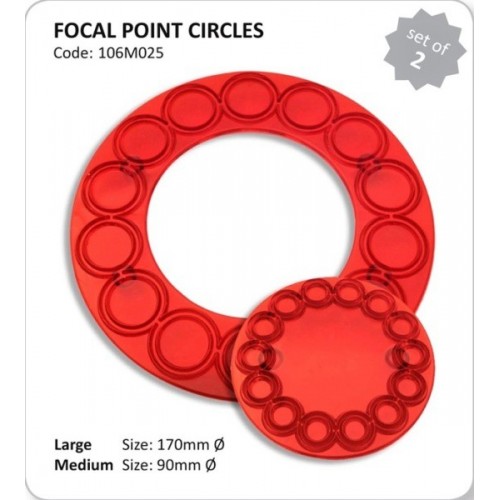 Jem 2 Piece Focal Point Circles Cutter