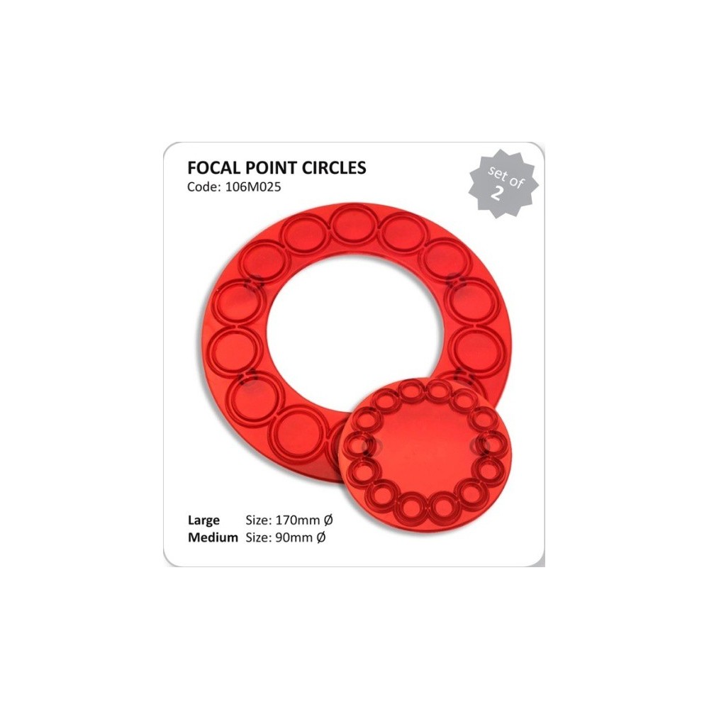 Jem 2 Piece Focal Point Circles Cutter