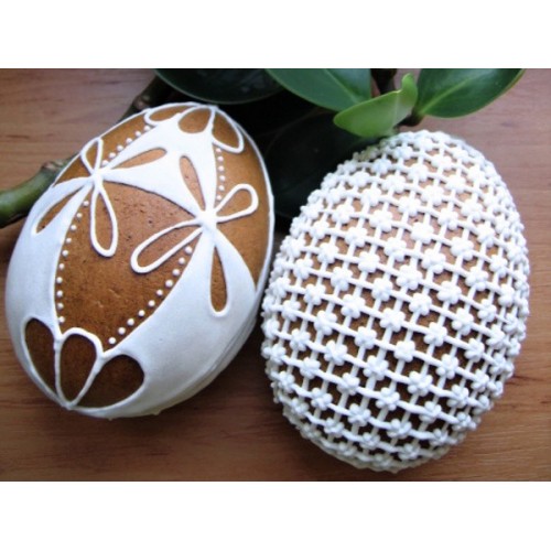 Set tipping Mold - large hollow eggs