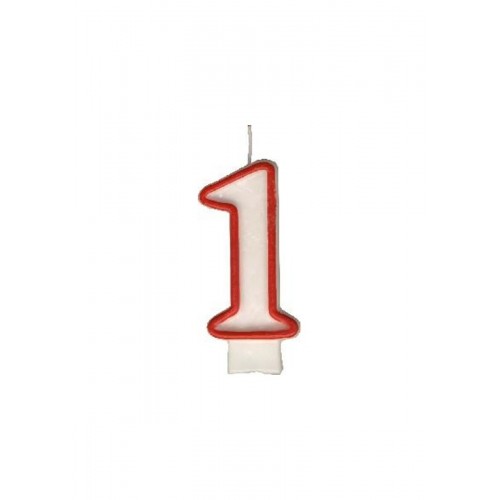 Party Numeral candle - 1