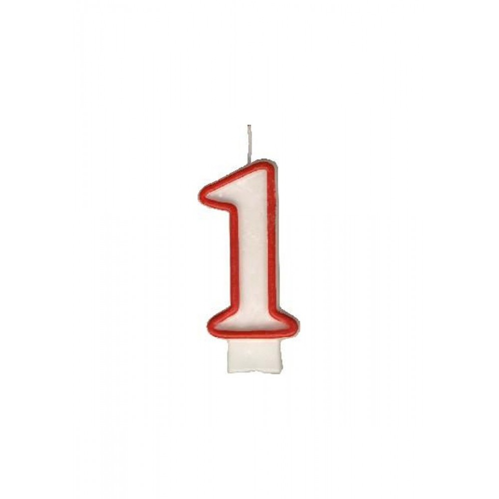 Party Numeral candle - 1