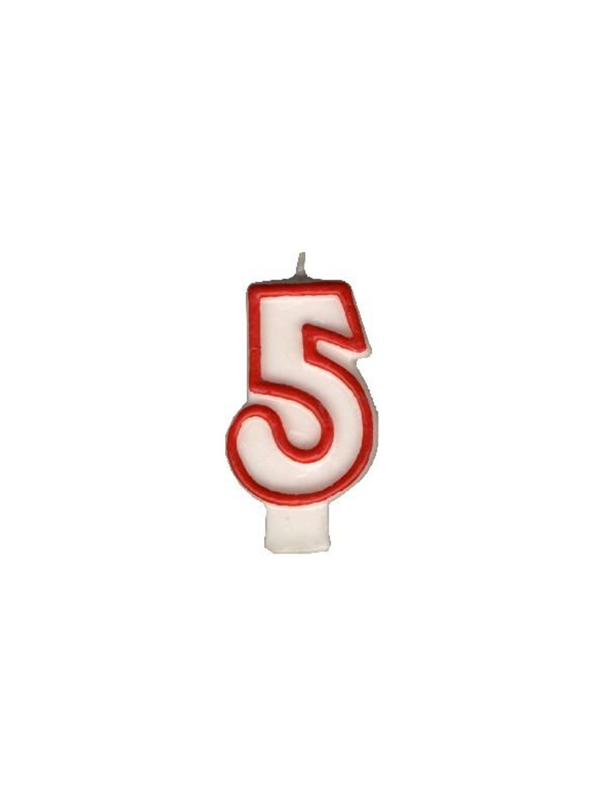 Party Numeral candle - 5