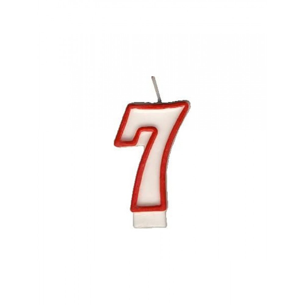 Party Numeral candle - 7
