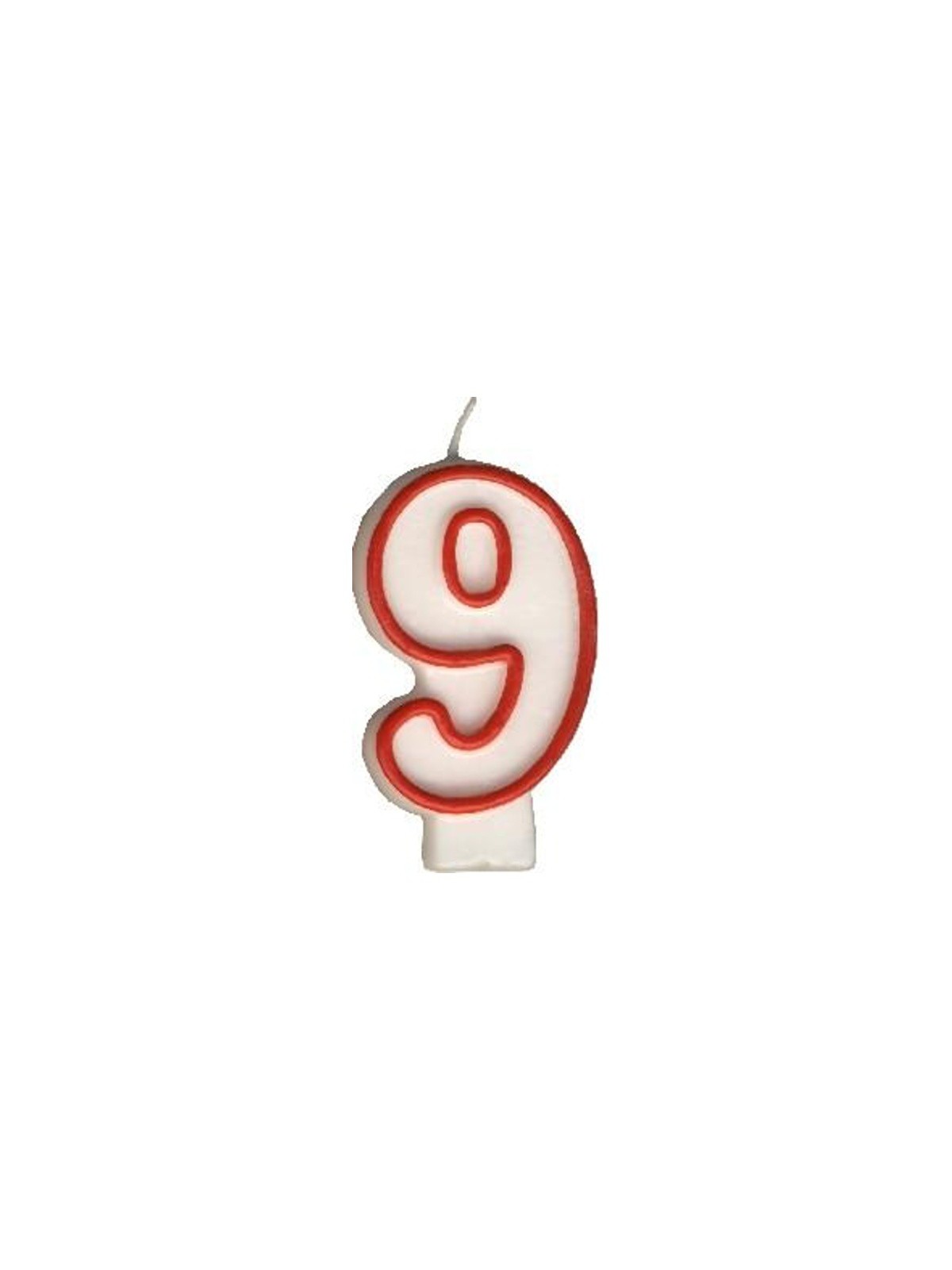 Party Numeral candle - 9