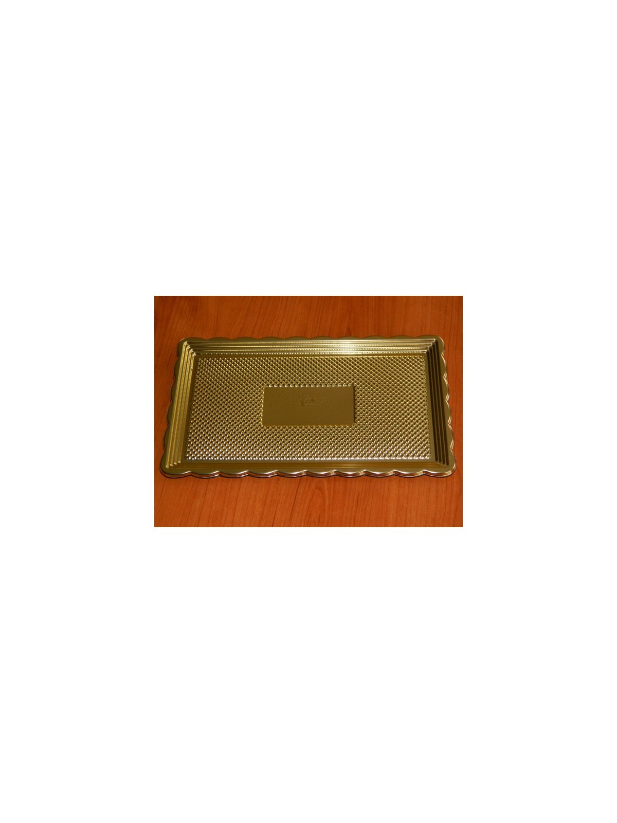 Alcas Kunststoff Tortenplatten -  37,5 x 28cm