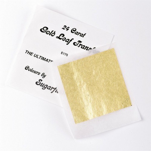 Sugarflair Gold Leaf - gold leaf - 24 karats