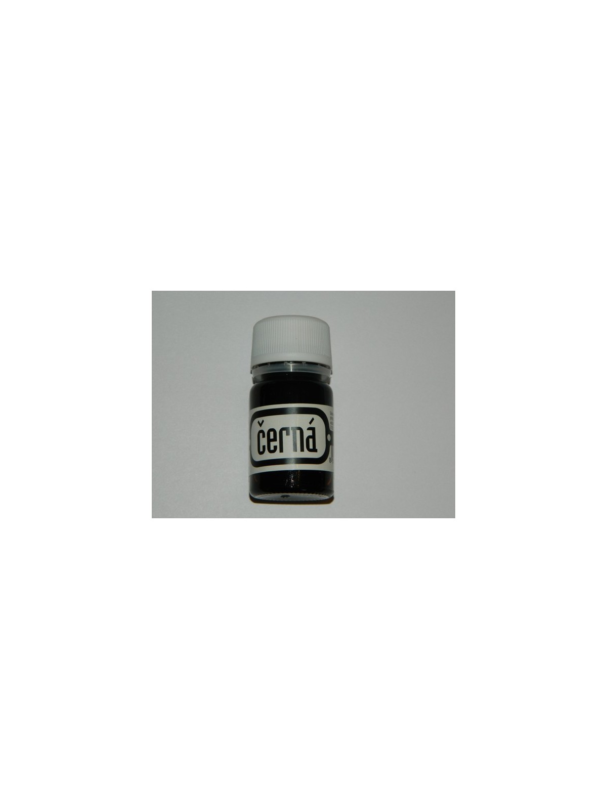 Flüssige Lebensmittelfarbe - schwarz - 10 ml.