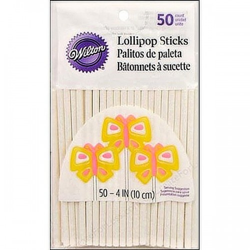 Wilton Stiele für Lutscher 10cm / 50 Stück