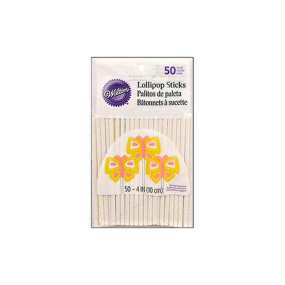 Wilton Lollipop Sticks 10cm / 50pcs