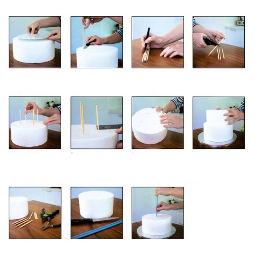 PME - wzmocnienie ciasta - bambus - 30cm