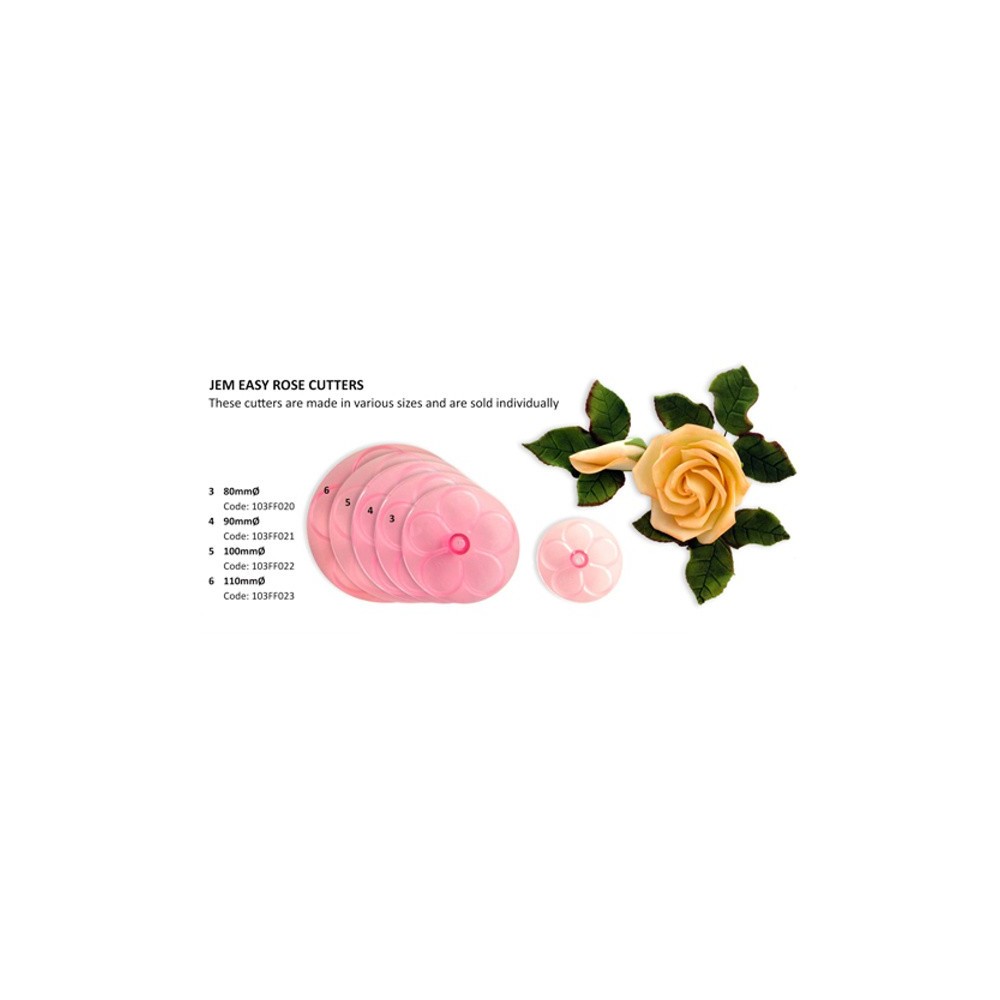 JEM Cutter Einfache Rose -11cm -