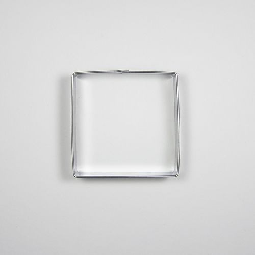 Stainless steel cookie cutter - square 2.6 cm