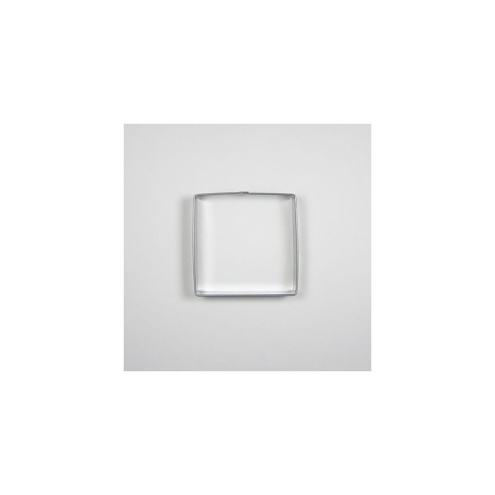 Stainless steel cookie cutter - square 2.6 cm