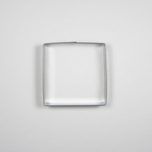Edelstahl-Ausstecher - Quadrat 3,9 cm
