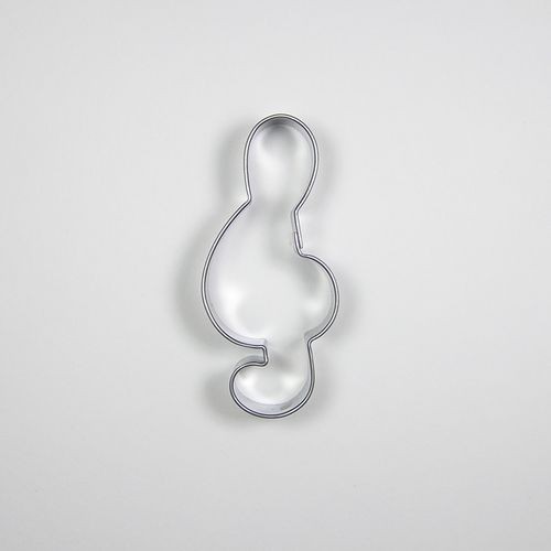 Stainless steel cutter - treble clef