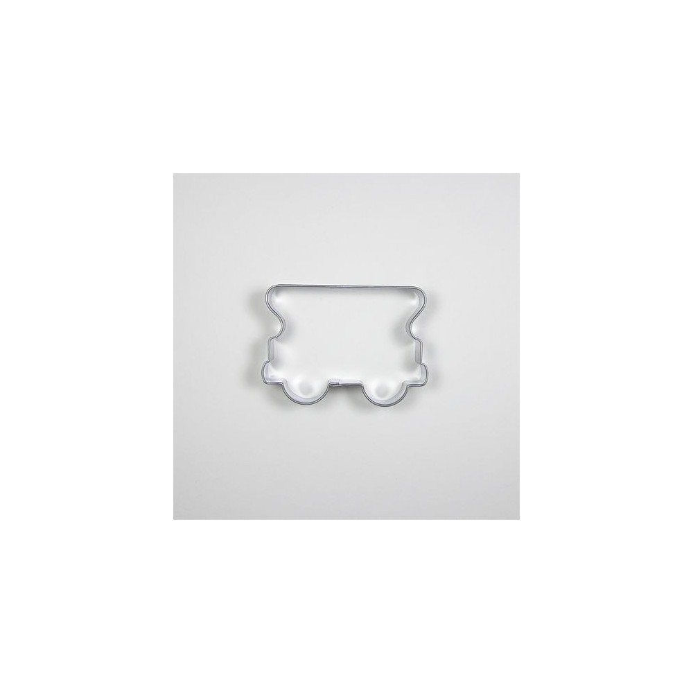 Stainless steel cookie cutter - Wagon