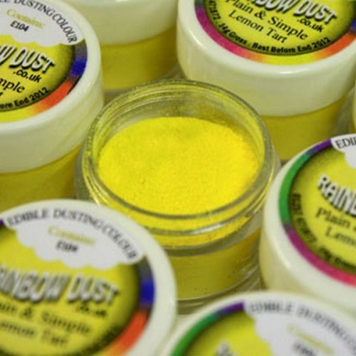 RD Prachová barva žlutá Rainbow - Lemon Tart - 2g