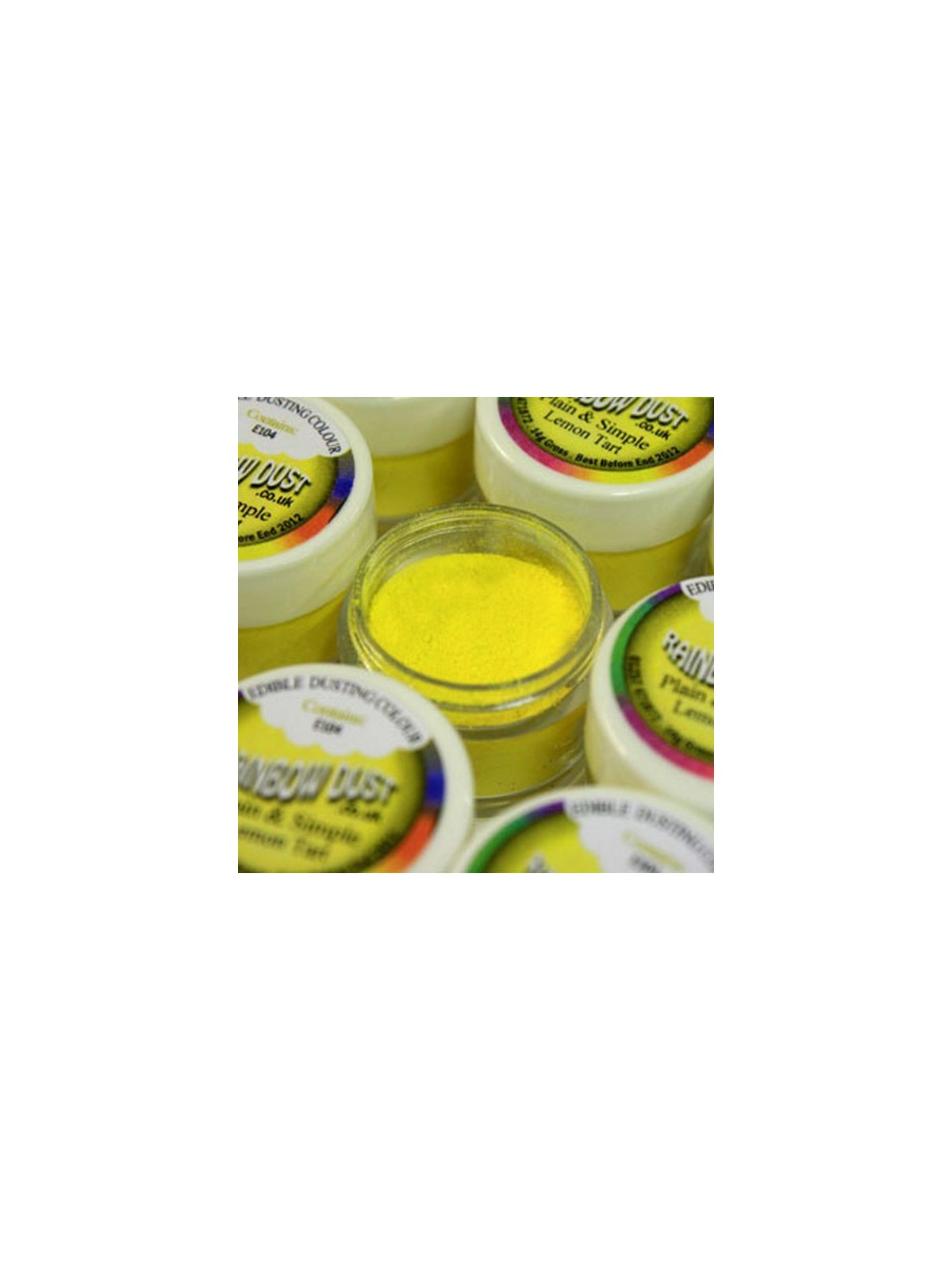 RD Dusting Powder Yellow Rainbow - Lemon Tart - 2g