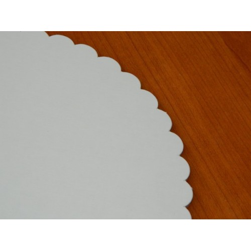 Paper pad under cake 18cm - cardboard 10pcs