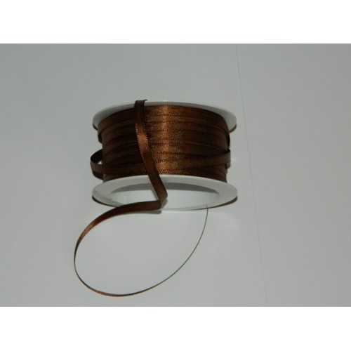 Atlas Ribbon - brown 20m/5mm