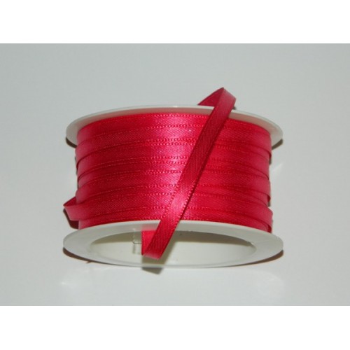 Atlas Ribbon - Dark Pink 20m/5mm