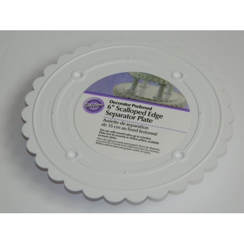 Wilton - separačné plato okrúhle - 15cm