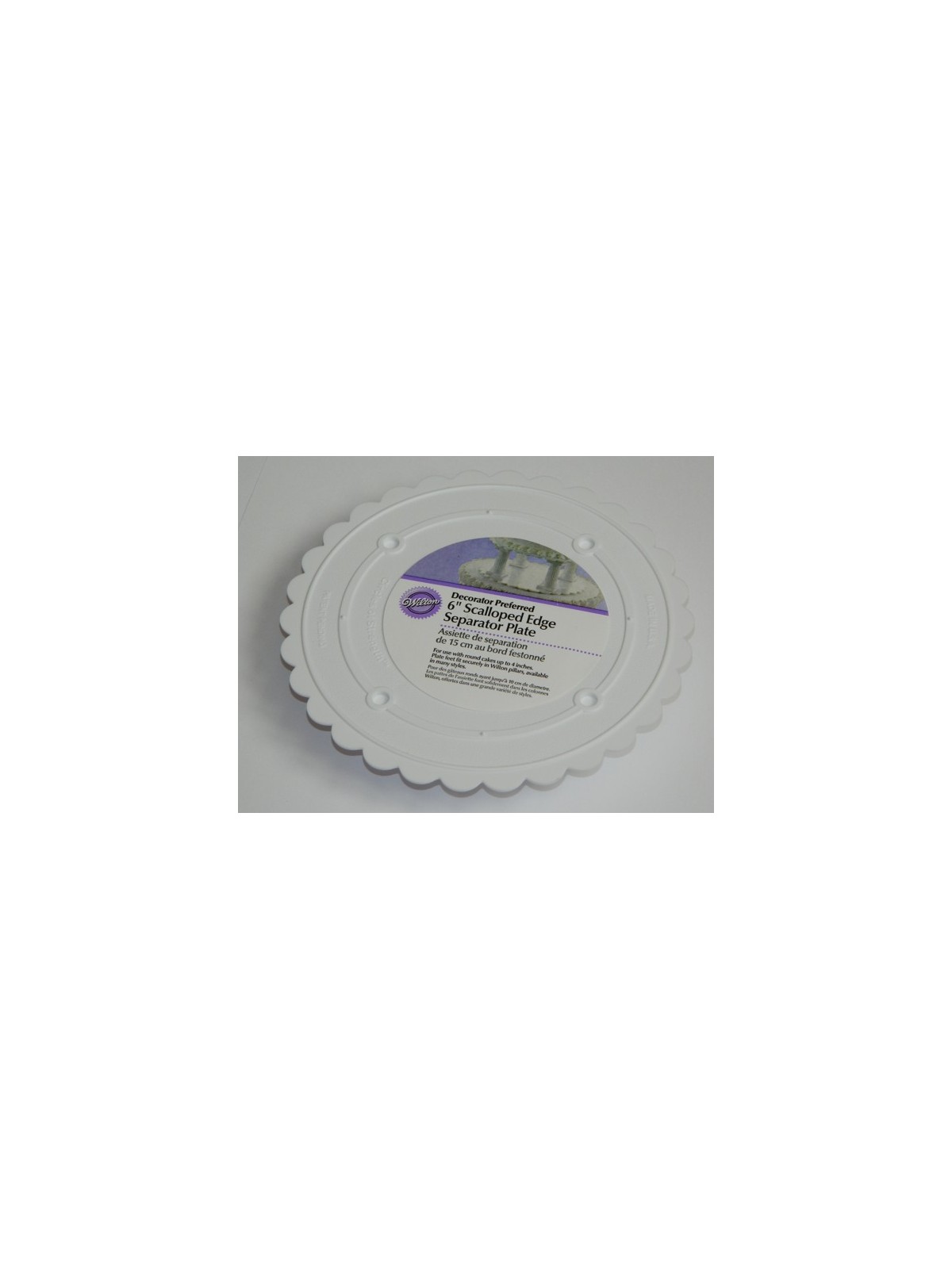 Wilton - Round Separator Plate - 15cm